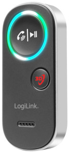 LogiLink BT 5.4 3D-Audio Receiver, schwarz, bluetoothfähig