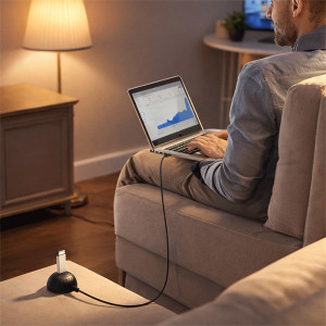 Station d'accueil LogiLink USB 3.2 (Gen 1), port unique, noire