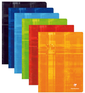 Clairefontaine Cahier piqûre, 240 x 320 mm, 96 pages, uni