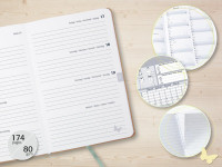 sigel Taschenkalender Jolie Pure 2026 