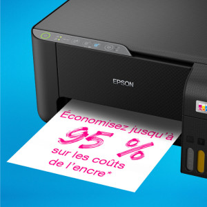 EPSON EcoTank ET-2860 Imprimante jet d'encre couleur multifonction rechargeable