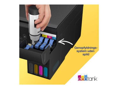 EPSON EcoTank ET-2870 Imprimante jet d'encre couleur multifonction rechargeable