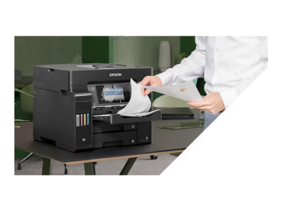 EPSON EcoTank ET-5855 Imprimante jet d'encre couleur multifonction rechargeable