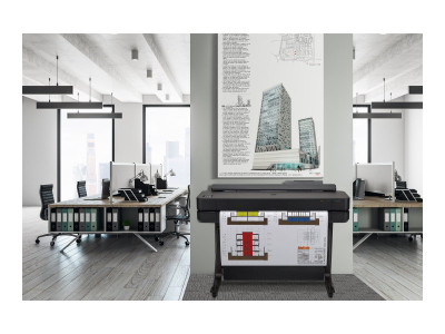 HP : DESIGNJET T650 24-IN printer