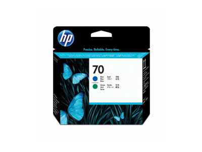 HP : HP 70 BLUE et GREEN PRINTHEAD pour DesignJet Z2100 Z3100