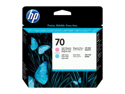 HP : HP 70 LIGHT CYAN LIGHT MAG PRIN pour DesignJet Z2100 PS PRO B9180