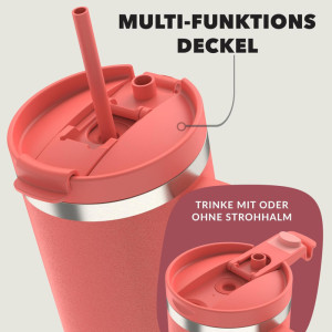 Contigo Gourde isotherme Tumbler, 1,2 litre, coral