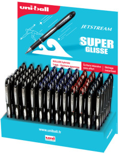 uni-ball Stylo roller encre JETSTREAM SX210,présentoir de 72