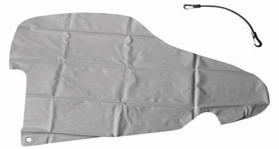 IWH Housse pour barre d'attelage de remorque, gris