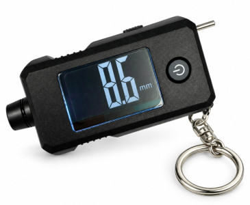 IWH Manomètre & jauge de profondeur pour pneu, digital