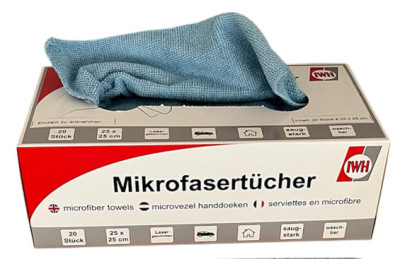 IWH Chiffon microfibres multi-usage, boîte de 20