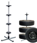 IWH Porte-jantes/pneus de voiture, pour 4 pneus de 225 mm