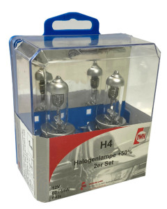 IWH Coffret d'ampoules de rechange H4 pour voiture, 2 pièces