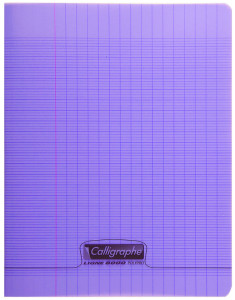 Calligraphe Cahier 8000 POLYPRO, 170 x 220 mm, violet