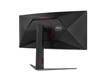 AOC : 34 W VA 1500R WQHD 180HZ 0.5MS 2H1DP HDR10 HEIGHT ADJUSTABLE ST