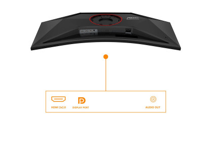 AOC : 34 W VA 1500R WQHD 180HZ 0.5MS 2H1DP HDR10 HEIGHT ADJUSTABLE ST