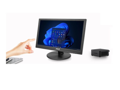 Asustek : VT169HE 15.6IN 16:9 1920X1080 220CD/M2 5MS 1000:1 HDMI VGA