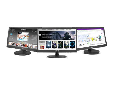 Asustek : VT169HE 15.6IN 16:9 1920X1080 220CD/M2 5MS 1000:1 HDMI VGA