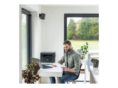 Brother : MONOCHROME 3-IN-1 MULTIFUNCTION printer A4 UP TO 20 ppm WI-FI AN