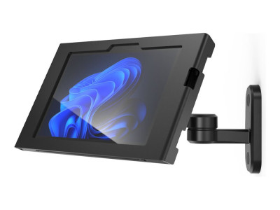 compulocks : SURFACE GO 1-4 GEN APEX ENCLOSURE SWING WALL MOUNT BLK