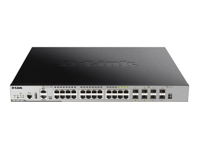 D-Link : 28-P LAYER 3 GIGABIT POE SWITCH STACKABLE