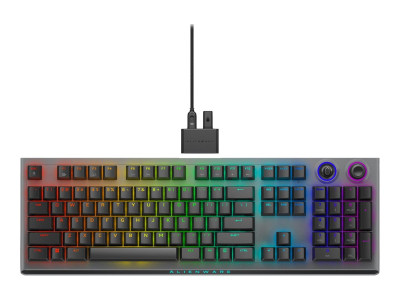 Dell : ALIENWARE TRI-MODE WRLS GAMING KEYBOARD AW920K DARK SIDE MOON