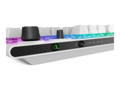 Dell : ALIENWARE TRI-MODE WRLS GAMING KEYBOARD AW920K LUNAR LIGHT