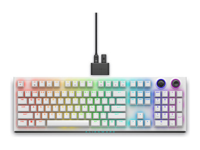 Dell : ALIENWARE TRI-MODE WRLS GAMING KEYBOARD AW920K LUNAR LIGHT
