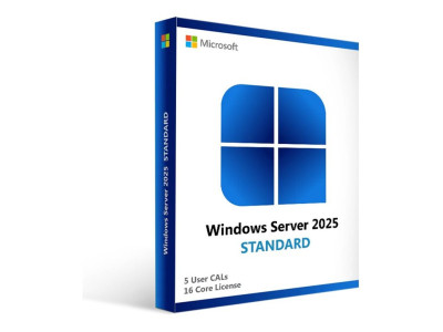 Dell : DELL ROK MICROSOFT WS STD/DC 2025/2022 5X User CAL kit (win)