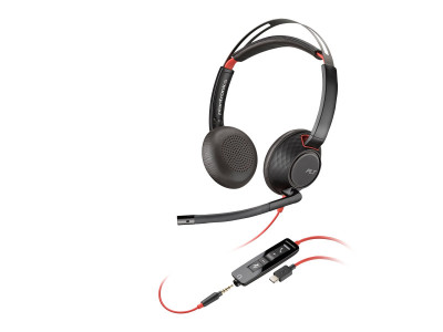 HP - Poly : BLACKWIRE 5220 C5220 USB-C WW BINAURAL