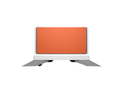 HP : COLOR LaserJet COMET RED STORAGE STAND