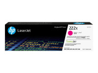 HP : HP 222X HIGH YIELD MAGENTA ORIGINAL LaserJet TONER CARTRIDG