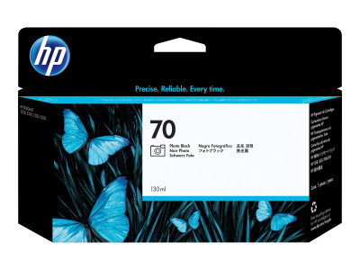 HP : HP 70 130 ML Photo BLACK INK pour DesignJet Z2100 Z3100