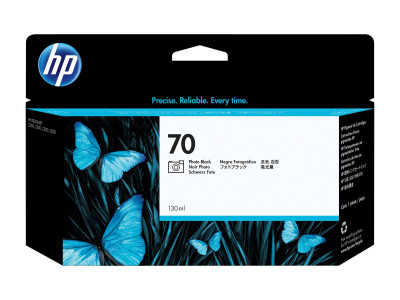HP : HP 70 130 ML Photo BLACK INK pour DesignJet Z2100 Z3100
