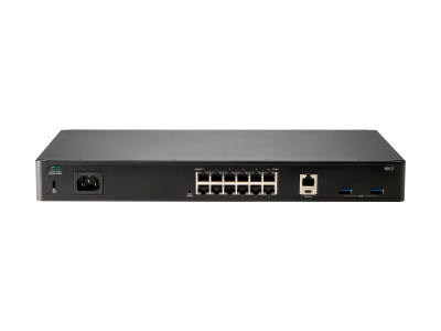 HPe : ARUBA 9012 (RW) 12XGBE 6XPOE+ BRANCH GATEWAY 2K CLIENTS 32 APS