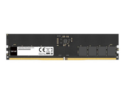 Lexar : DDR5 16GB 262 PIN U-DIMM 5600MBPS. CL46. 1.1V- BLISTER PA