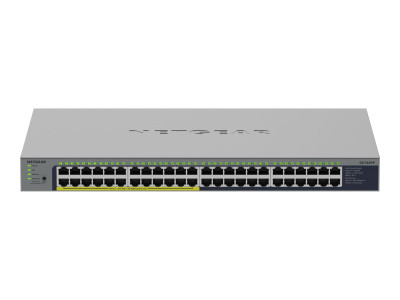 Netgear : 48PT GIGE UNMANAGED SWCH W/POE+ (GS748PP)