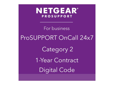 Netgear : PROSUPPORT MAINTENANCE CONTRACT ONCALL 24X7 CATEGORY 2 1YR.