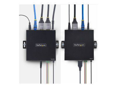 Startech : EXTENDER KVM HDMI SUR RESEAU I P 4K 60HZ SANS PILOTE AVOIP