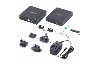 Startech : EXTENDER KVM HDMI SUR RESEAU I P 4K 60HZ SANS PILOTE AVOIP