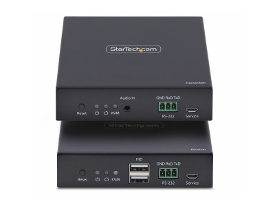 Startech : EXTENDER KVM HDMI SUR RESEAU I P 4K 60HZ SANS PILOTE AVOIP