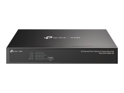 TP-Link : TP-LINK VIGI 8 CHANNEL POE+ NETWORK VIDEO RECORDER