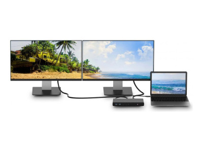 Urban Factory : HUBEE PRO: TRIPLE DISPLAY USB-C et USB-A 5K / 4K DOCKING STATIO