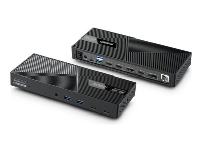 Urban Factory : HUBEE PRO: TRIPLE DISPLAY USB-C et USB-A 5K / 4K DOCKING STATIO