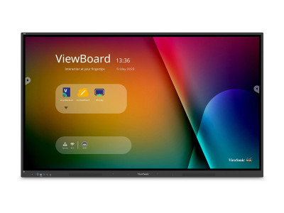 Viewsonic : 75IN LCD 16:9 3840X2160 8MS IFP7534 5000:1 HDMI/DP/VGA