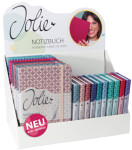 sigel Notizbuch Jolie Flair, Kunstleder, liniert, Display sigel Notizbuch Jolie Flair, Kunstleder, liniert, Display