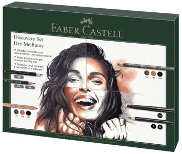 FABER-CASTELL Kit d'artiste Discovery, 17 pièces