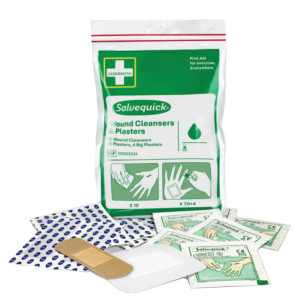 CEDERROTH Salvequick Lingettes antiseptiques & pansements