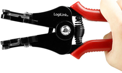 LogiLink Abisolierzange für Solarmodul PV-Kabel, rot