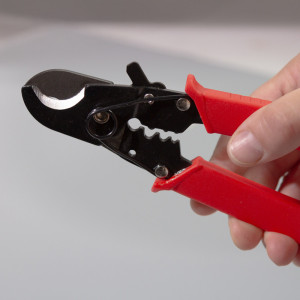 Coupe-câble LogiLink pour câble de panneau solaire photovoltaïque, rouge